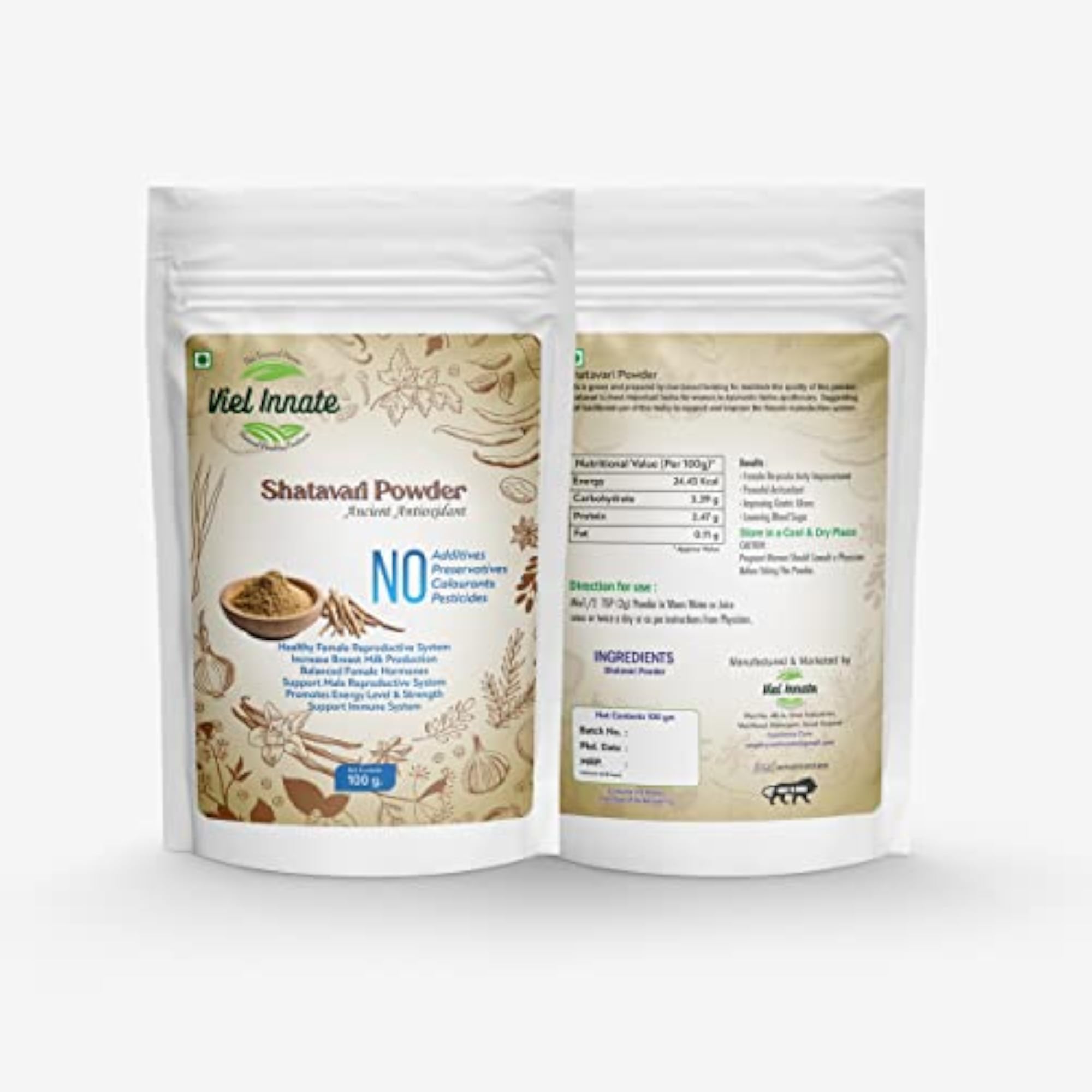 Shatavari Powder - Pure & Natural